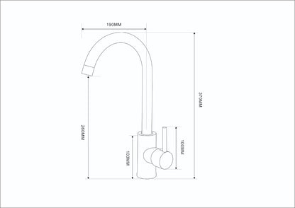 sink stand high faucet